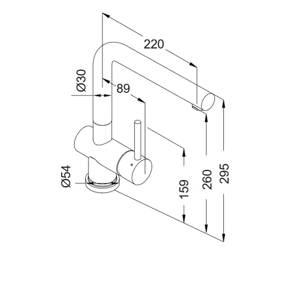Μπαταρία νεροχύτη Apell Inox